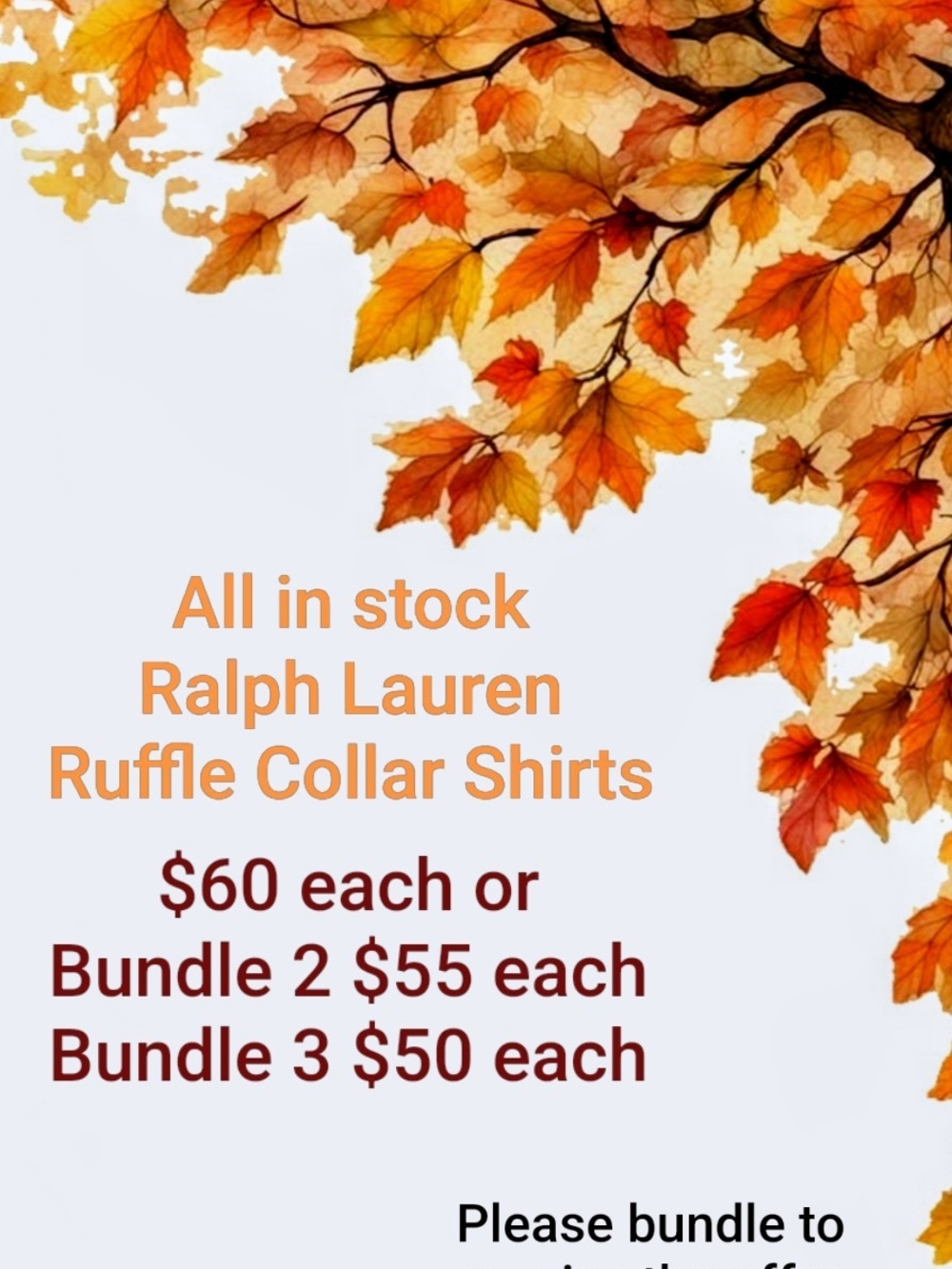 Women's Ralph Lauren Ruffled Collar Shirt